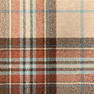 Ailsa Craig Tartan Rug Bespoke Sizes