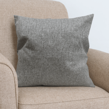 Grey Herringbone Cushion Cover