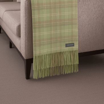 Lochfern Woods Tartan Lambswool Throw
