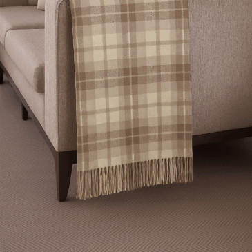 Oakmore Tartan Lambswool Throw