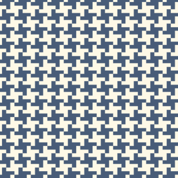 Sapphire Houndstooth Rug