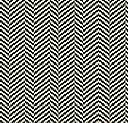 Black Herringbone Sample