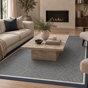 Houndstooth Tramline Border