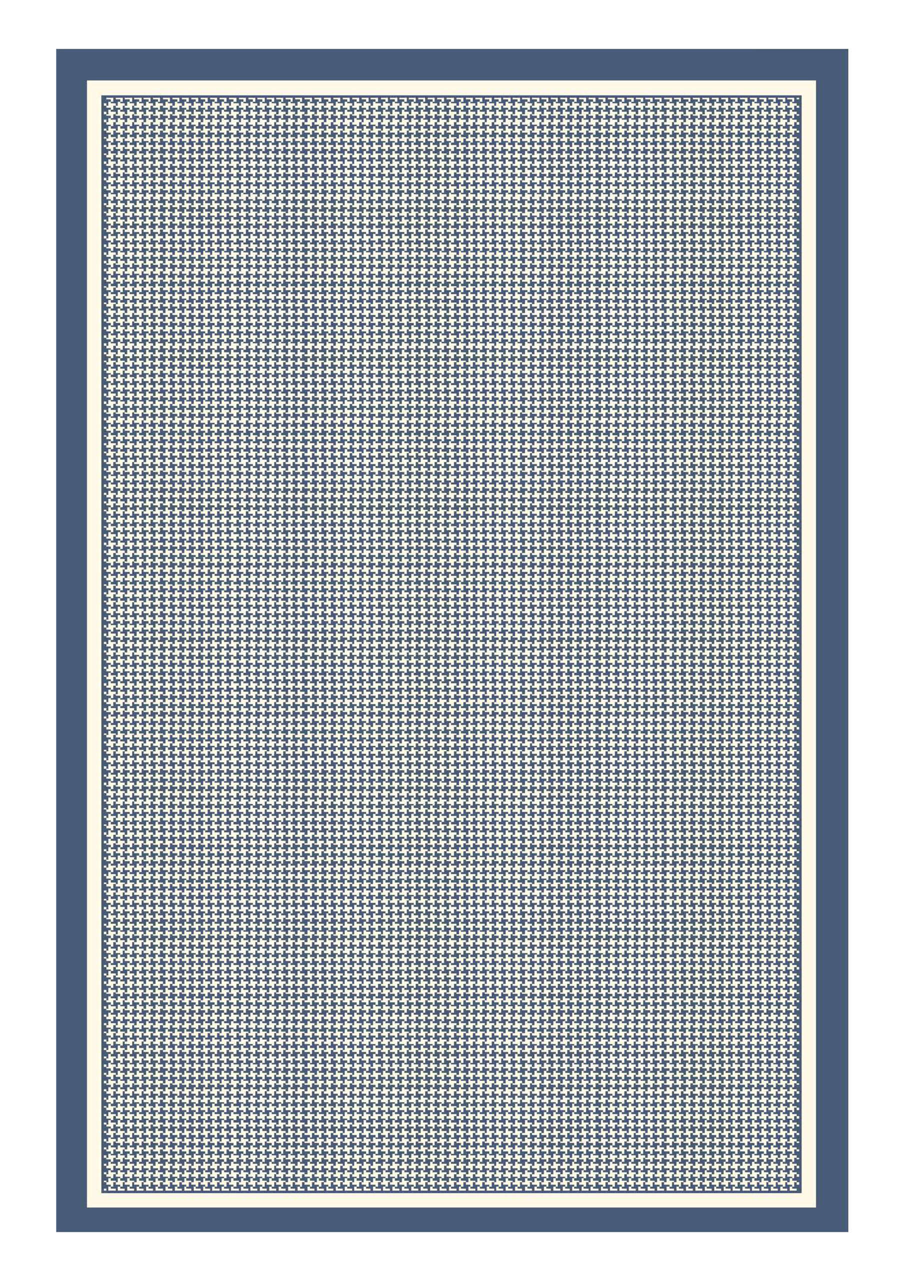 Houndstooth Tramline Border - Image 3