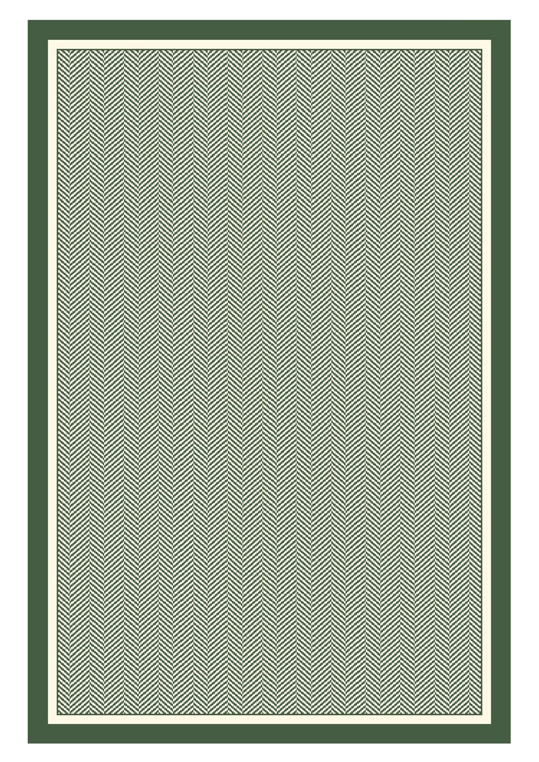 Herringbone Tramline Border - Image 3
